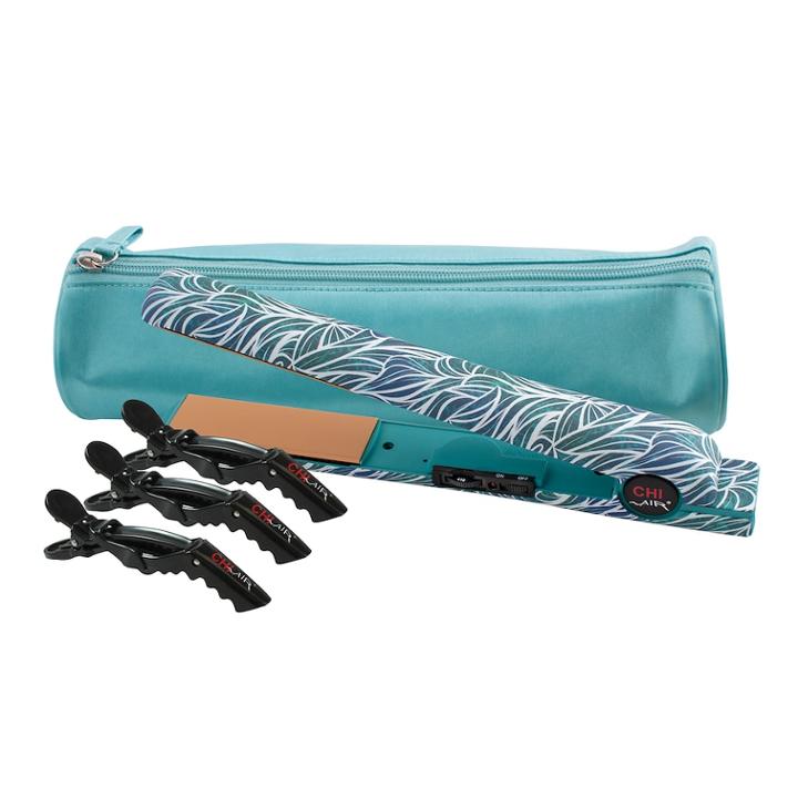 Chi Air Classic 1-in. Limited Edition Seaside Breeze Tourmaline Ceramic Hairstyling Iron, Multicolor
