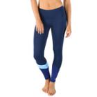 Women's Marika Endure Contrast Leggings, Size: Large, Med Blue