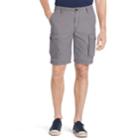 Big & Tall Izod Seaside Classic-fit Mini-ripstop Cargo Shorts, Men's, Size: 46, Grey