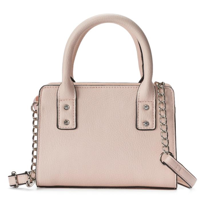 Candie's&reg; Micro Crossbody Satchel, Women's, Brt Pink