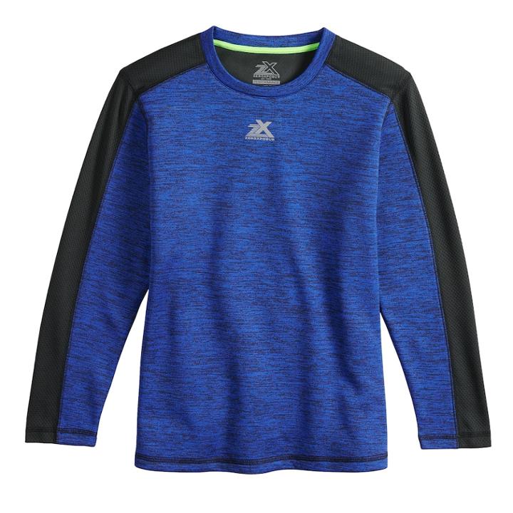 Boys 8-20 Zeroxposur Mortar Tee, Size: L(14/16), Blue (navy)