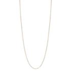 Two Tone 14k Gold Diamond-cut Link Chain Necklace, Women's, Size: 20