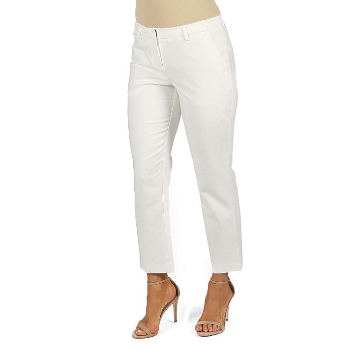 Women's Harve Benard Ankle Pants, Size: 10, White Oth