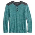 Boys 4-12 Sonoma Goods For Life&trade; Colorblock Henley Top, Size: 5, Dark Blue