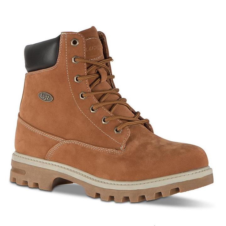 Lugz Empire Men's High-top Boots, Size: Medium (7.5), Red/coppr (rust/coppr)