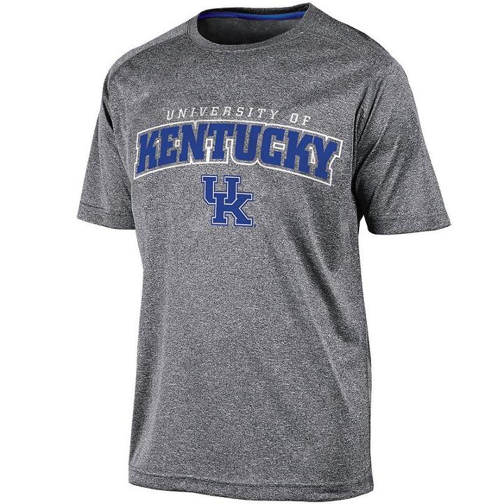 Men's Champion Kentucky Wildcats Heathered Tee, Size: Xxl, Grey