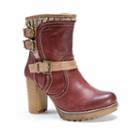 Muk Luks Mariah Women's Boots Ankle Boots, Girl's, Size: 7, Red