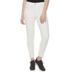 Juniors' So&reg; Velvet High-waist Ankle Jeggings, Teens, Size: 7, White Oth