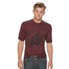 Men's Rock & Republic Union Trade Motorcycles Tee, Size: Large, Brt Red