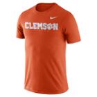 Men's Nike Clemson Tigers Facility Tee, Size: Small, Orange