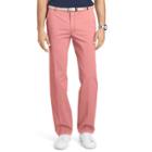 Men's Izod Straight-fit Performance Plus Flat-front Chino Pants, Size: 32x30, Light Red
