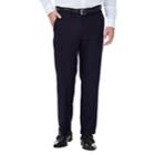 Men's J.m. Haggar Premium Classic-fit Flat-front Stretch Suit Pants, Size: 40x32, Blue (navy)
