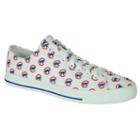 Adult Row One Chicago Cubs Victory Sneakers, Size: 8.5, White