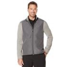 Men's Grand Slam Quilted Golf Jacket, Size: Xxl, Silver