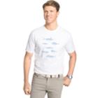 Men's Izod Saltwater Classic-fit Graphic Tee, Size: Small, White