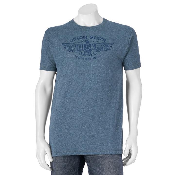Men's Sonoma Goods For Life&trade; Union State Whiskey Tee, Size: Medium, Dark Green
