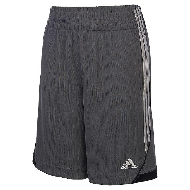 Boys 8-20 Adidas Speed Shorts, Boy's, Size: Medium, Dark Grey