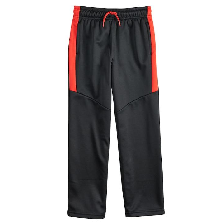 Boys 4-12 Jumping Beans&reg; Pieced Active Pants, Size: 4, Black