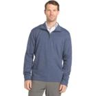 Big & Tall Van Heusen Flex Stretch Regular-fit Quarter-zip Pullover, Men's, Size: 3xl Tall, Blue Other