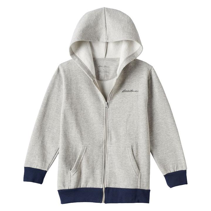 Boys 8-20 Eddie Bauer Fleece Jacket, Boy's, Size: 5-6, Grey