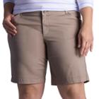 Plus Size Lee Essential Chino Bermuda Shorts, Women's, Size: 18 - Regular, Grey Other