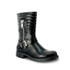 Olivia Miller Delancey Women's Motorcycle Boots, Girl's, Size: 8, Black