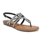Fergalicious Shimmer Women's Sandals, Size: Medium (8), Black