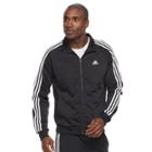 Men's Adidas Essential Triple Striped Jacket, Size: Xxl, Black