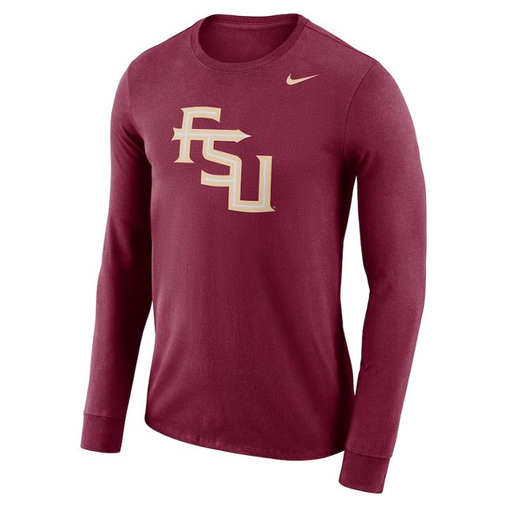 Men's Nike Florida State Seminoles Dri-fit Logo Tee, Size: Xxl, Red