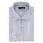 Men's Chaps Slim-fit Stretch Collar Dress Shirt, Size: 18 37/8t, Blue (navy)