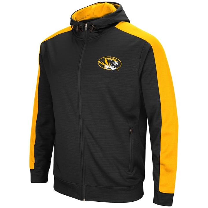 Men's Missouri Tigers Setter Full-zip Hoodie, Size: Xl, Oxford