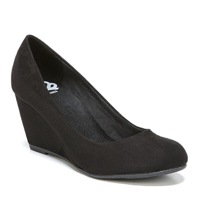 Fergalicious Mercury Women's Wedge High Heels, Size: 5.5, Black