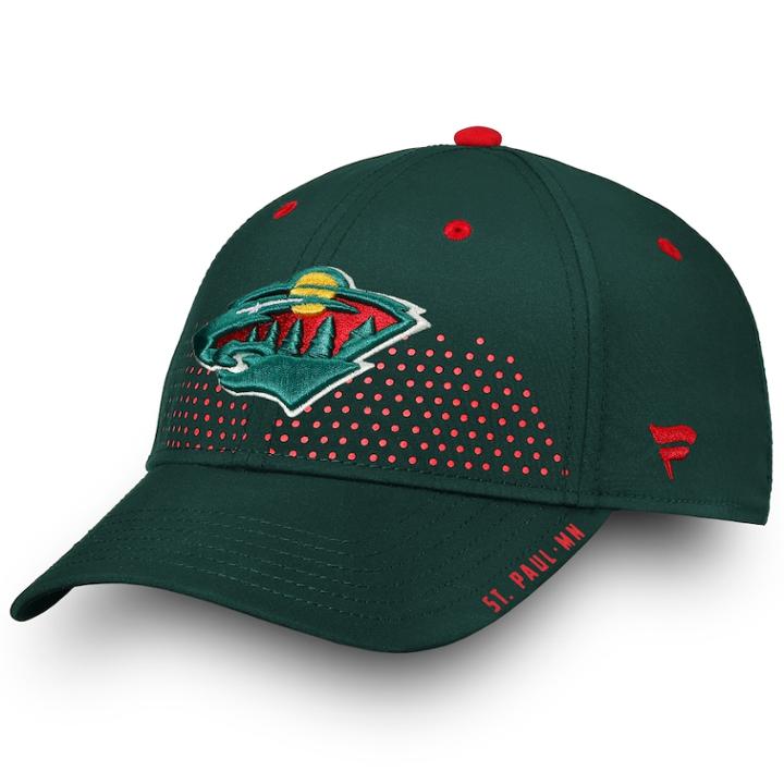 Men's Minnesota Wild Draft Cap, Size: S/m, Green