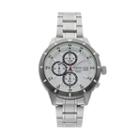 Seiko Men's Stainless Steel Chronograph Watch - Sks579, Silver
