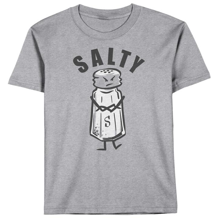 Boys 8-20 Salty Tee, Size: Small, Med Grey