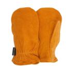 Men's Quietwear Split Leather Thinsulate Mittens, Size: Large, Brown Oth