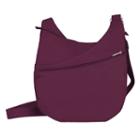 Travelon Anti-theft Classic Light Drape Front Shoulder Bag, Adult Unisex, Purple