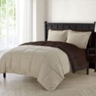 Vcny 5-piece Lincoln Down-alternative Comforter Set, Kids Unisex, Size: King, Beig/green (beig/khaki)