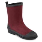Journee Collection Kline Women's Water Resistant Rain Boots, Size: Medium (8.5), Dark Red