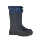 Kamik Snobuster2 Boys' Waterproof Winter Boots, Boy's, Size: 12, Blue (navy)