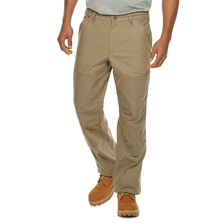 Men's Timberland Pro Gridflex Canvas Work Pants, Size: 36x30, Med Brown