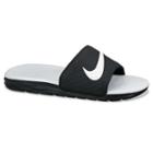 Nike Benassi Women's Solarsoft Slide Sandals, Size: 9, Grey (charcoal)