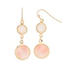 Lc Lauren Conrad Double Drop Earrings, Women's, Pink