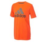 Boys 8-20 Adidas Climalite Badge Of Sport Tee, Size: Xl, Brt Red