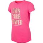 Girls 7-16 New Balance Short Sleeve Athletic Graphic Tee, Size: 10-12, Brt Pink