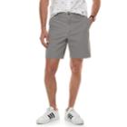 Men's Sonoma Goods For Life&trade; Modern-fit 8-inch Stretch Flexwear Flat-front Shorts, Size: 35, Med Grey