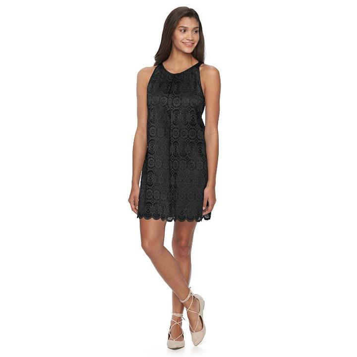Juniors' Speechless Lace Shift Dress, Girl's, Size: Xs, Oxford