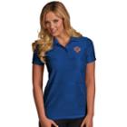 Women's Antigua New York Knicks Illusion Polo, Size: Medium, Dark Blue