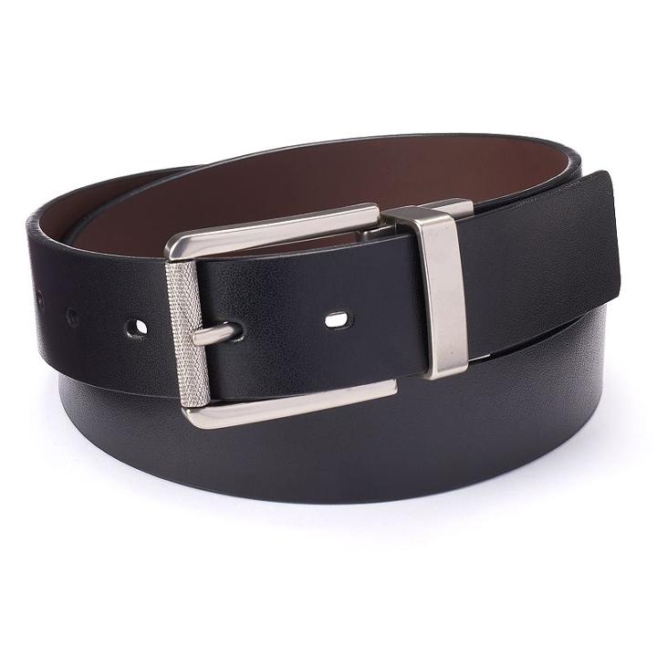 Men's Grand Slam Reversible Roller-buckle Belt, Size: 34, Oxford