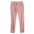 Juniors' Mudd&reg; Zipper Accent Jeggings, Girl's, Size: 12, Brt Pink